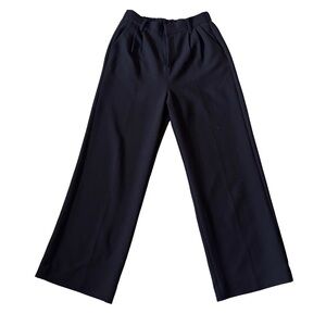 BYLT Basics Women’s Midtown Wide-Leg Tailored Pant Black Size Large